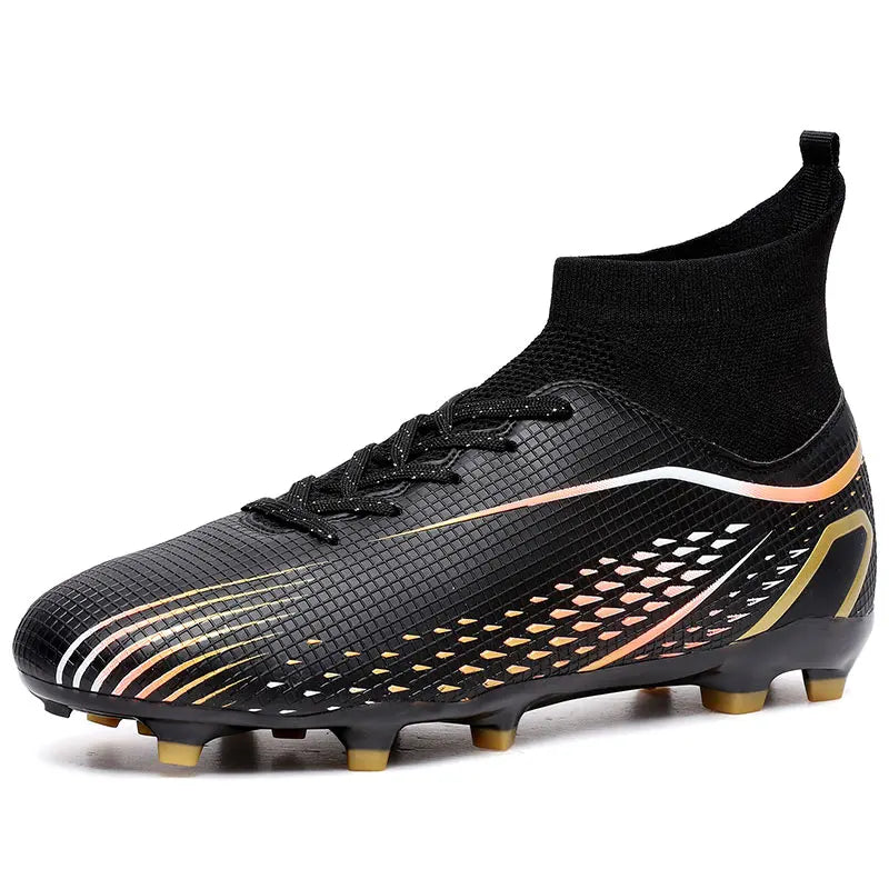 New 33-46 Large Football Boots Children Youth High Quality Football Shoes Outdoor Training Professional Competition Footwear