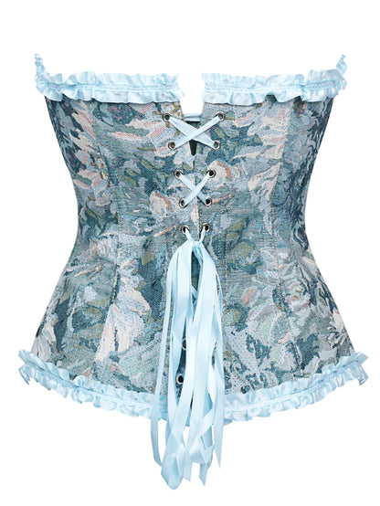 There are lace body-shapingwaist-cinchingchest-supporting corsets and ladies' court shaping tops