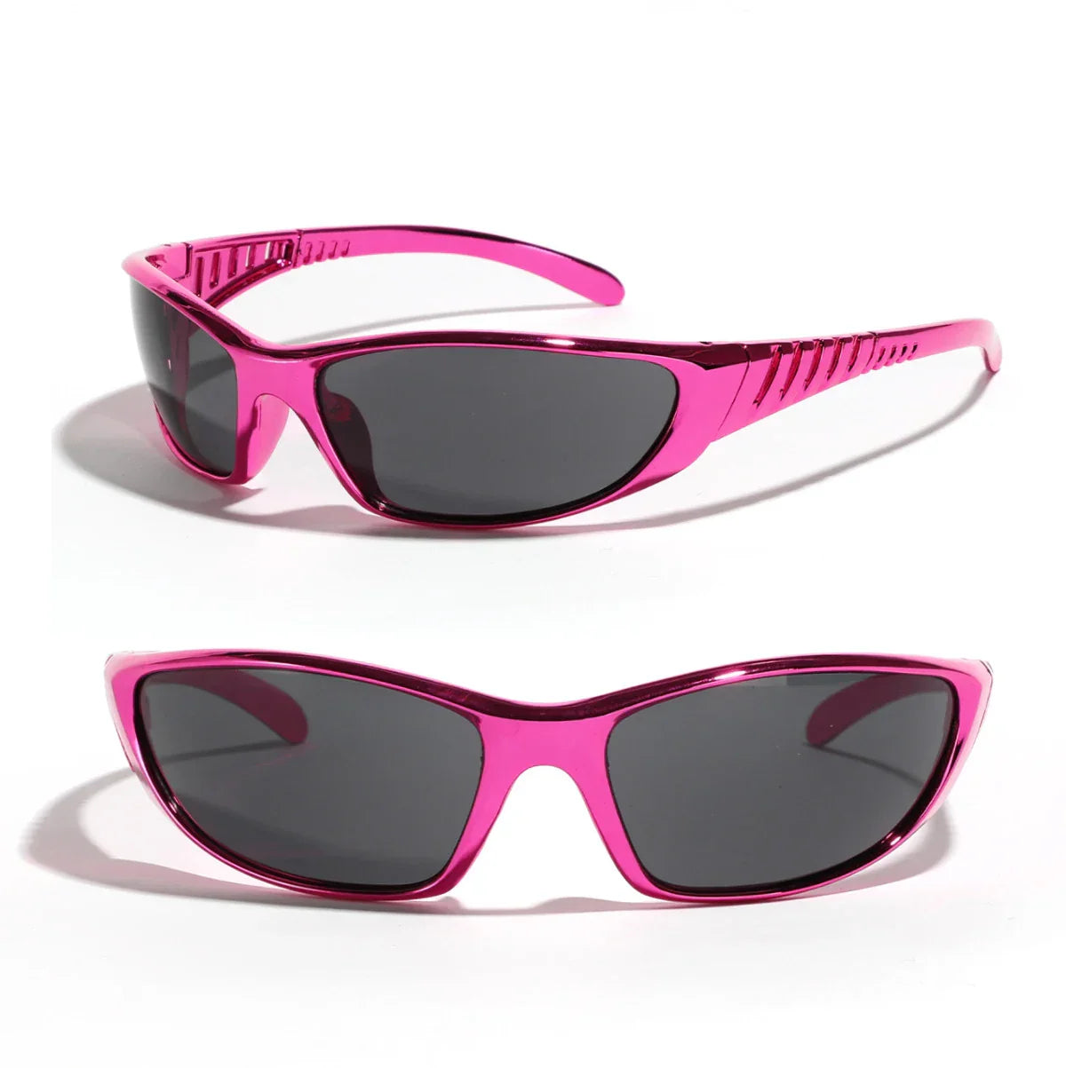 Silver Sunglasses Color Hollowed Out Future Sense Of Technology Hot Girls Net Red Sunglasses Women Sunglasses Trendy Men