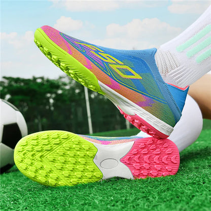 Men's football field boots ultra light grass indoor social training football shoes sports shoes TF/FG football shoes