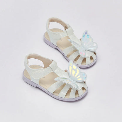 Girls Sandals Cool Anti-slip Children Summer Shoes Beach Protect Toes Soft Casual Sandal Butterfly Outdoors DB2262315