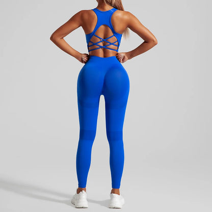 Women's Workout Set 2 Piece, High Impact Sports Bra and High Waist Leggings, Quick Dry Fitness Yoga Suit