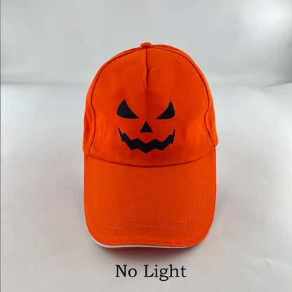 Hot LED Light Up Baseball Cap Neon Colorful Glowing Adjustable Sun Hats For Women Men Night Running Caps Travel Supplies