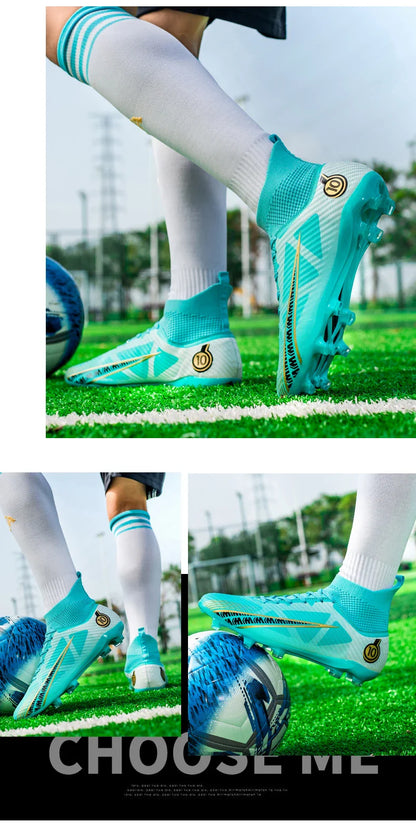 Professional Football Boots Men Soccer Shoes Society Football Cleats Ultralight Training Soccer Sneakers Men Outdoor Sports Shoe