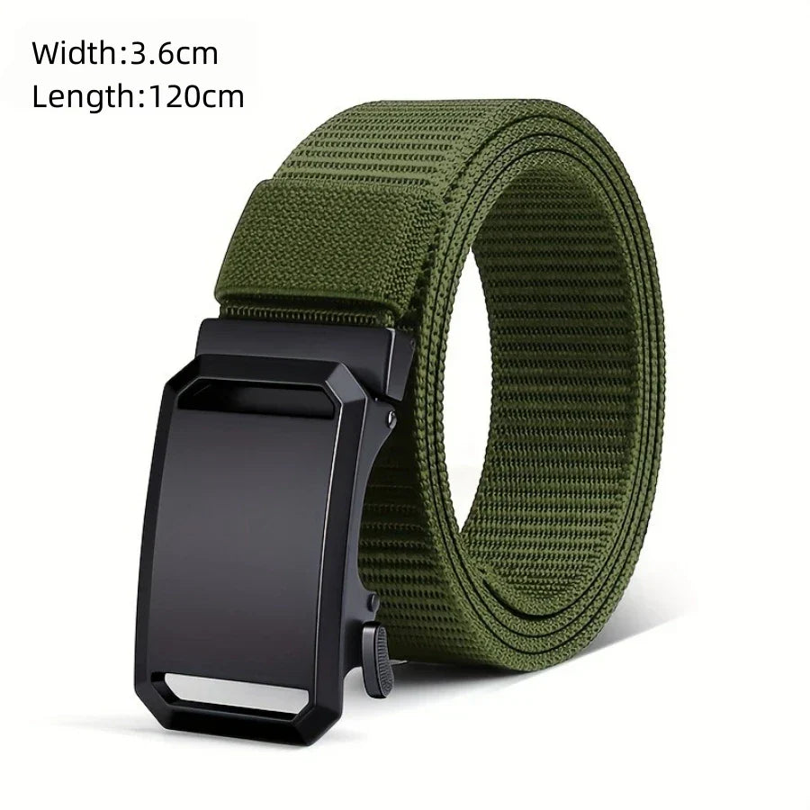 Men's Belt Outdoor Hunting Tactics Belt Multi functional Buckle Nylon Belt High Quality Marine Corps Canvas Belt