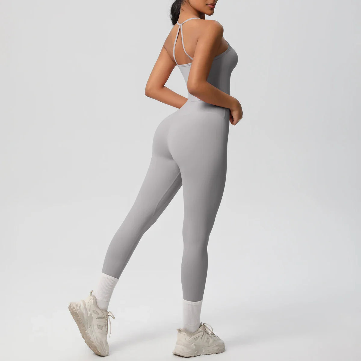 Halter Yoga Top Set Fitness Gym Suit Training Sleeveless Sport Gym Tops Crossover Back Sports Underwear  Tummy Control Slimming
