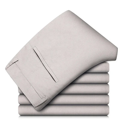 98% Cotton Men's Chinos & Casual Pants, Khaki Pants, Loose Straight , Streetwear Men ,Twill Pants,  Tall Men STRAIGHT Trousers
