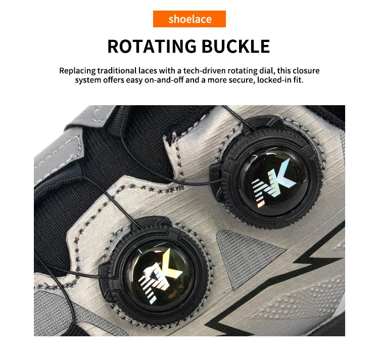 New Four-Season Safety Work Shoes, Steel Toe Anti-Smash & Anti-Penetration, Quick-Turn Buckle, Tech-Style Lightweight Wear-Resis