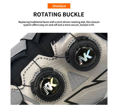 New Four-Season Safety Work Shoes, Steel Toe Anti-Smash & Anti-Penetration, Quick-Turn Buckle, Tech-Style Lightweight Wear-Resis