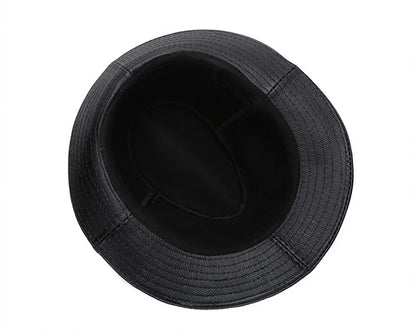 2026  Autumn Men Real Genuine Cowhide Leather Top Hats Men Fashion Caps Winter Warm New Cowboy  100% Real Cowhide Leather Hats