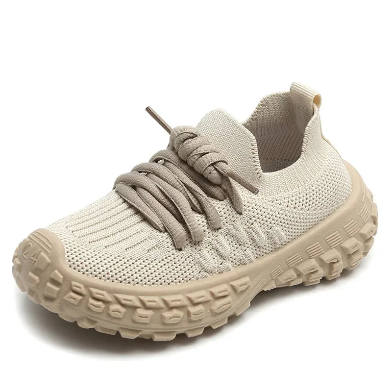 Sport Running Soft Casual Breathable Spring Autumn Baby Boys Girls Bottom Non-Slip Kids Sneakers Children Shoes