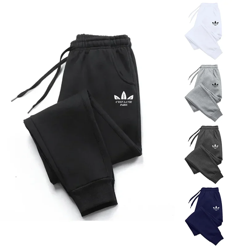 Hot Sales Mens Sweatpants Fashion Printing Gym Sports Jogging Pants Soft Casual Tracksuit Trousers High Quality Street Man Pants