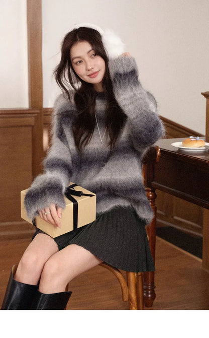 Gray Pleated Mini Skirt 2026 Spring New Elegant Women's Skirts Fashion Holiday Beach Party Female Clothing L60912