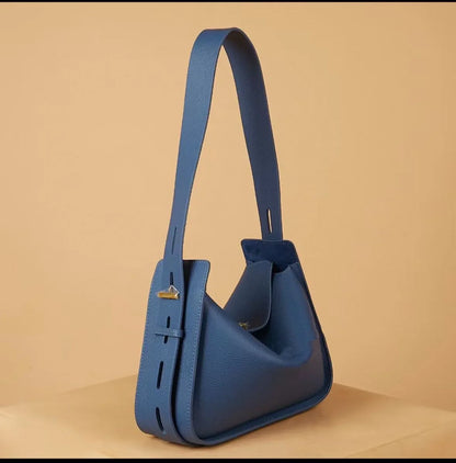 New Genuine Leather Luxury Designer Women Shoulder Crossbody Underarm Bags Cowhide Ladies Large Capacity Tote Bag Fashion Purse
