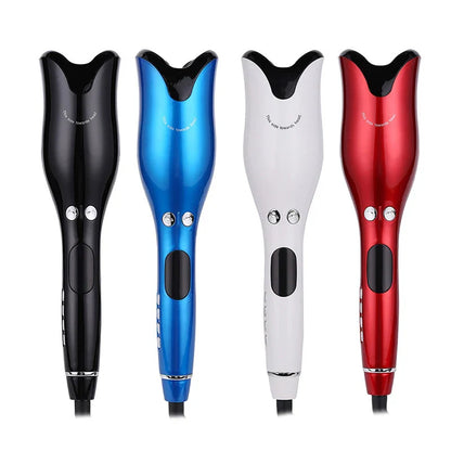 Rose-shaped Multi-Function LCD Curling Iron Professional Hair Curler Styling Tools Curlers auto rotating ceramic hair curler