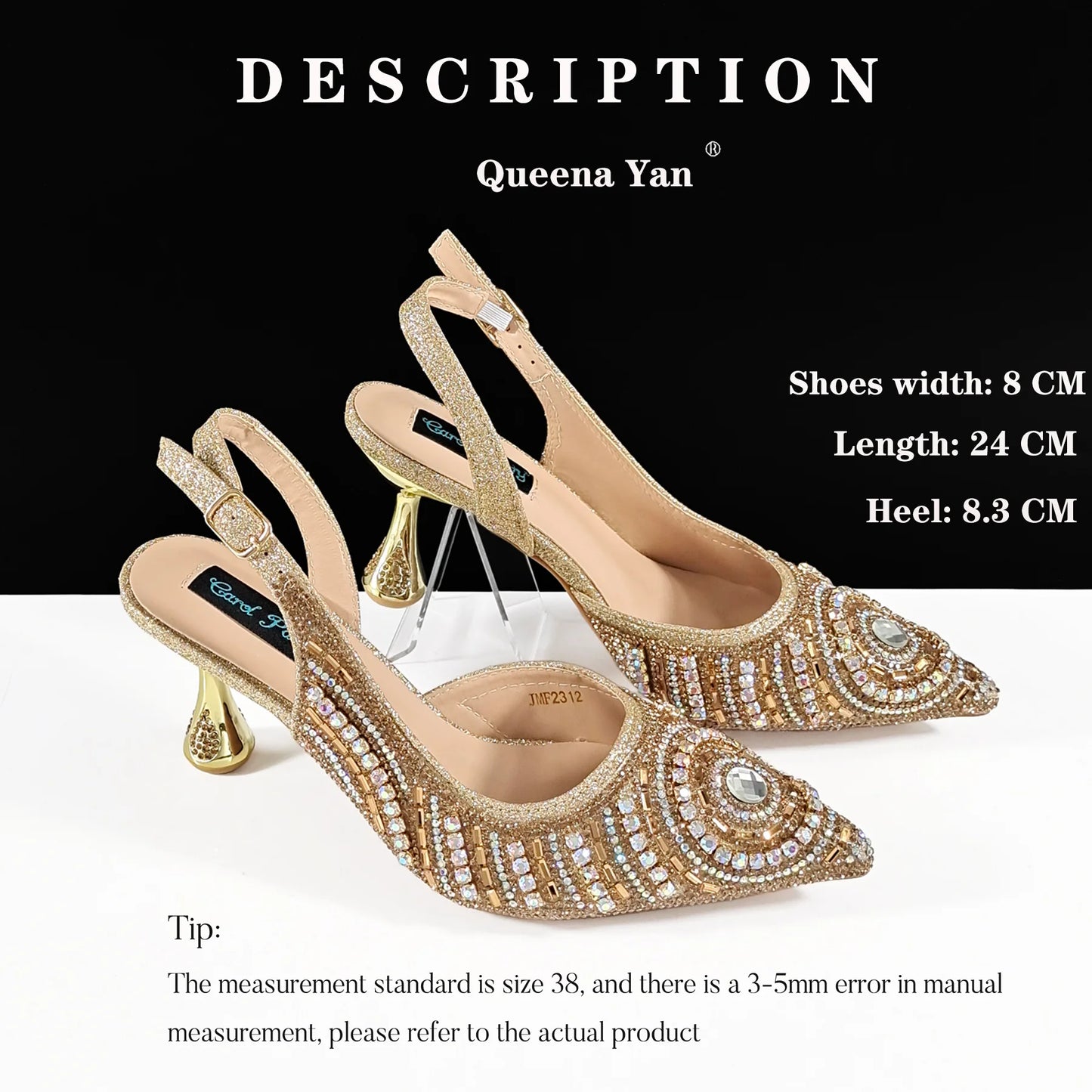 Elegant Nigerian Women's Royal Blue Only Shoes or with Rhinestone Handbag Set - Italian Design for Weddings