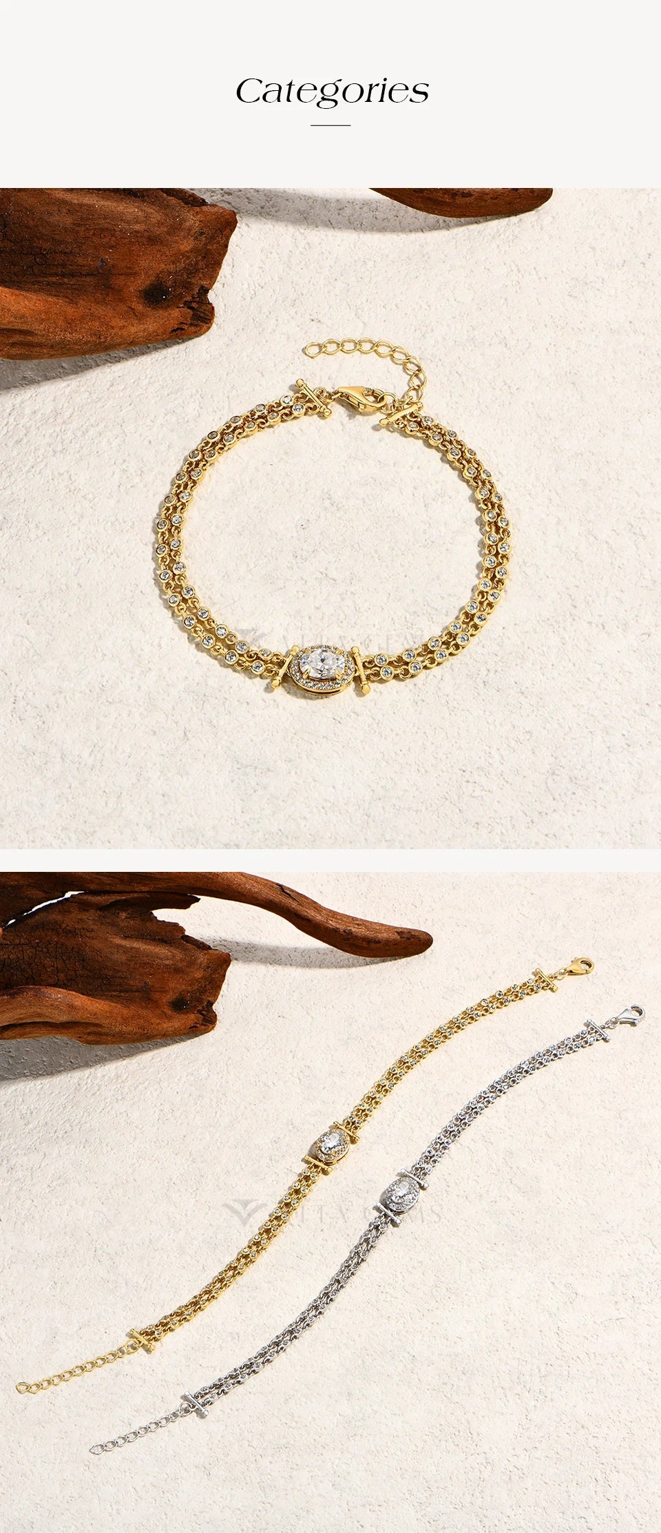 Oval Cut 1ct Moissanite Women’s Bracelets 925 Sterling Silver Adjustable Bracelet Top Quality Engagement Party Jewelry