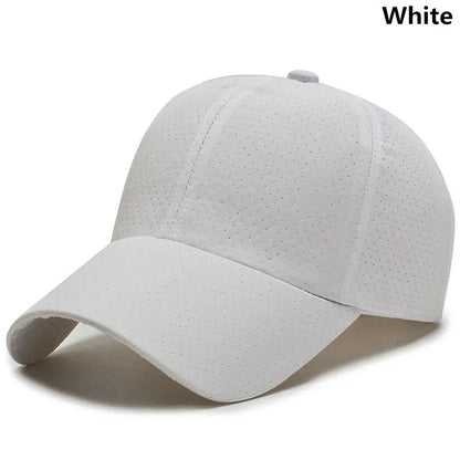 Breathable Quick Dry Baseball Cap Mesh Sun Hat Golf Tennis Cap For Outdoor Sports Running Hiking Camping For Men Women