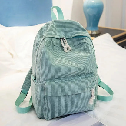 Kids School Bag Personalized Toddler Backpack Embroidered Name Child Corduroy Backpack Birthday Gift Laptop Bag Back to School