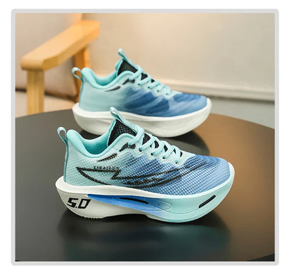 Single net children's shoes, boys' sports shoes, breathable girls' running shoes and outdoor basketball shoes in summer