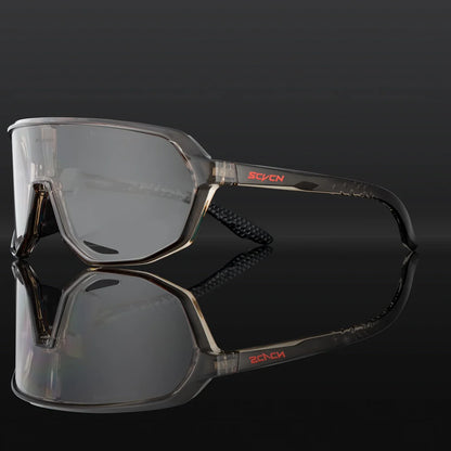 Photochromic Cycling Sunglasses Cycling Glasses UV400 Bicycle Eyewear Sports MTB Outdoor Bike Goggles Sunglasses Eyepieces