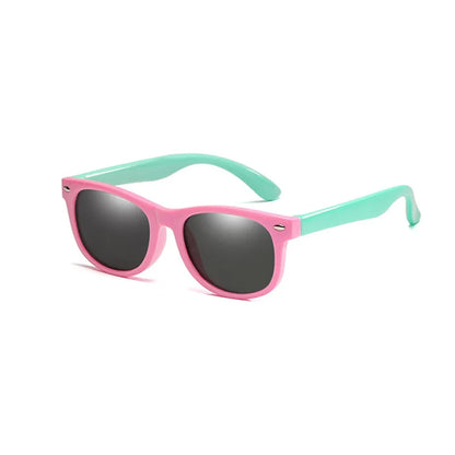 Kids Polarized Sunglasses TR90 Boys Girls Sun Glasses Silicone Safety Glasses Gift for Children Baby UV400 Eyewear