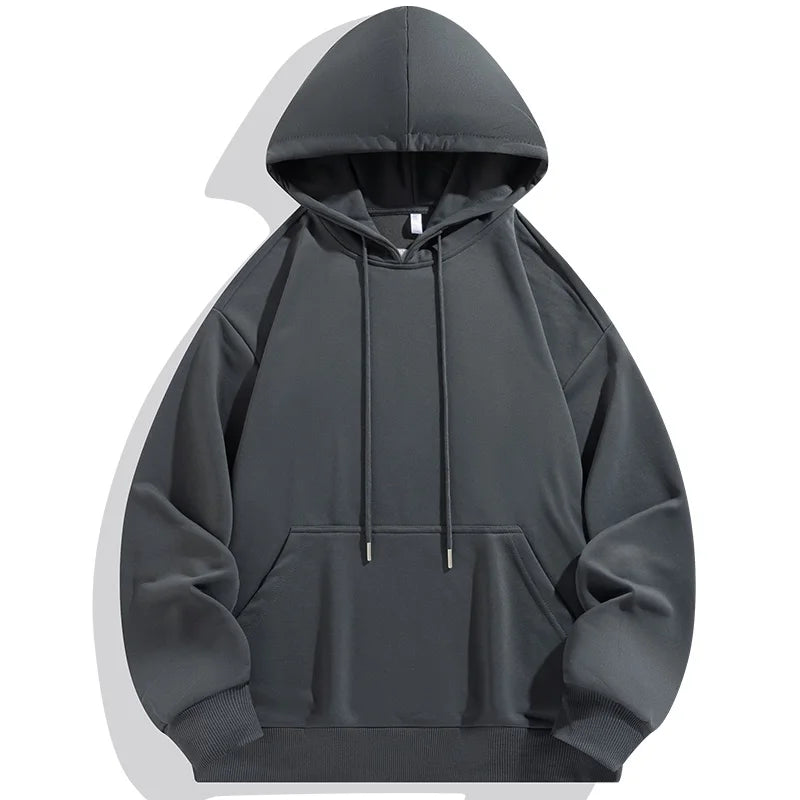 Plus Size Men Hoodie Sweatshirt Pullover 6XL 7XL 90-180kg 100% Cotton Autumn Winter Long Sleeve Sport Tops Big Size Men Clothing