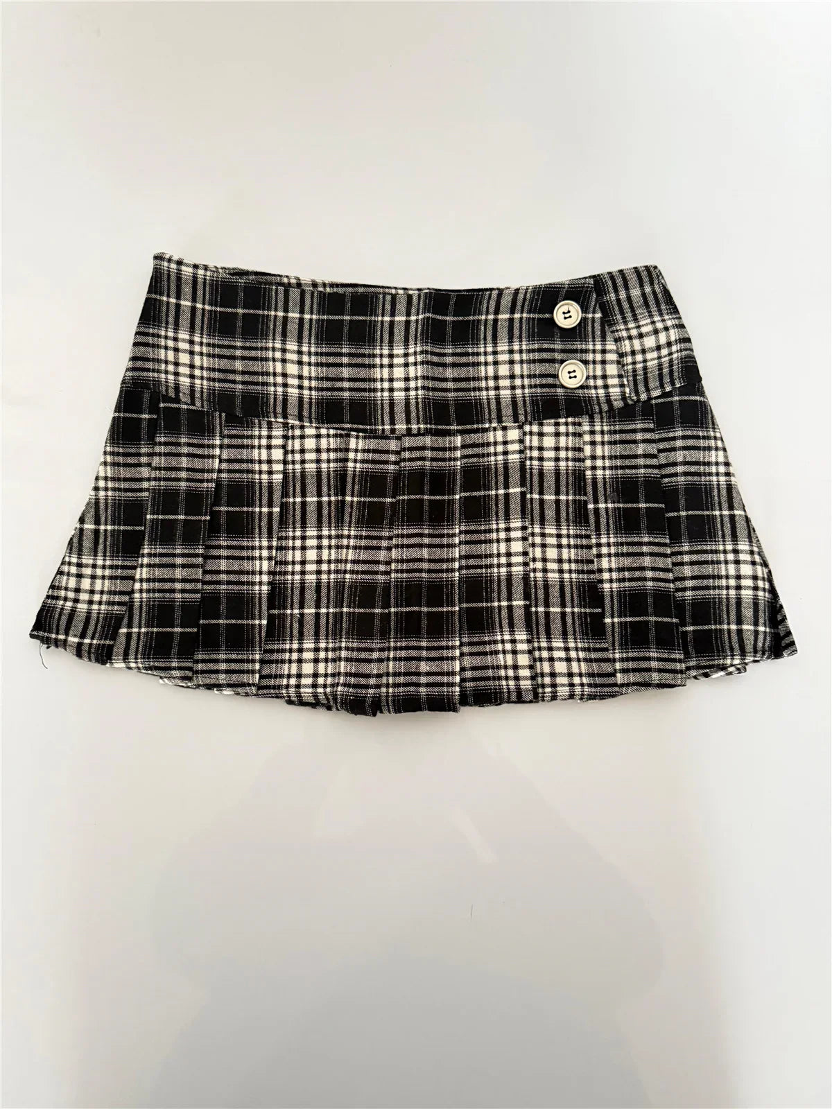 Summer Clothes Mini Skirts Woman Korean Fashion Short Skirts Women Low Rise Y2k Skirts Pleated Red Plaid Skirts Luxury Designer