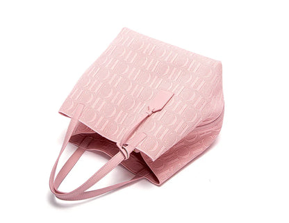 Fashionable Classic New Solid Color Outer Bag Women's Handbag Exquisite Handcrafted Weaving Large Capacity Handbag