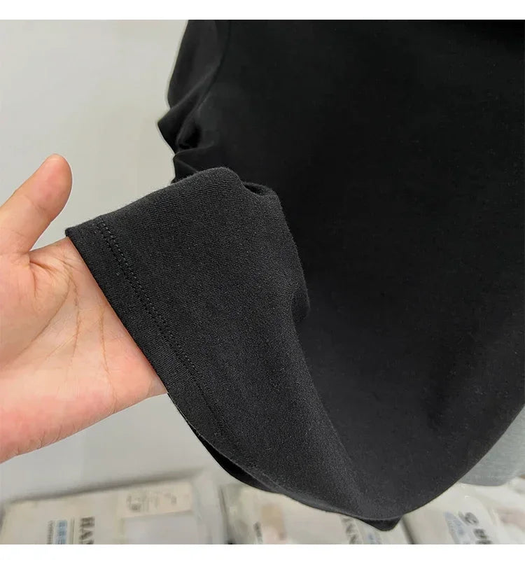 Womens Long Sleeve Off Shoulder T Shirts 2026 Tight Knit Sexy Slim Fitted Casual Women's Basic Tops Cropped T-Shirt