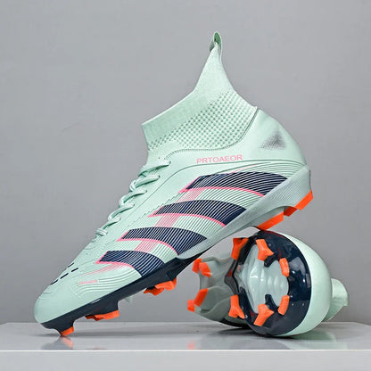 New Men Match Professional Football Boots Non-Slip TF/FG Soccer Shoes Boys Sneakers Comfortable Ankle Sports Shoes Unisex