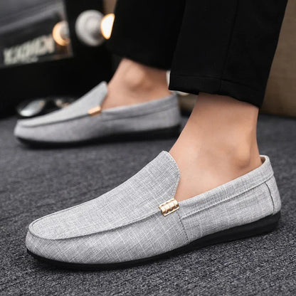 Fashion Men Casual Shoes Luxury Brand Men Loafers Breathable Comfort Slip-on Mens Driving Shoes lightweight Lazy Shoes Moccasins