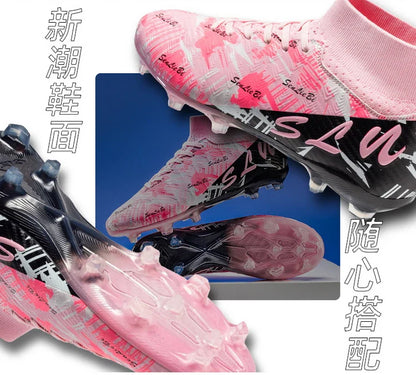 Professional Football Boots Men Soccer Shoes Society Football Cleats FG Lightweight Training Soccer Sneakers Outdoor Sports Shoe