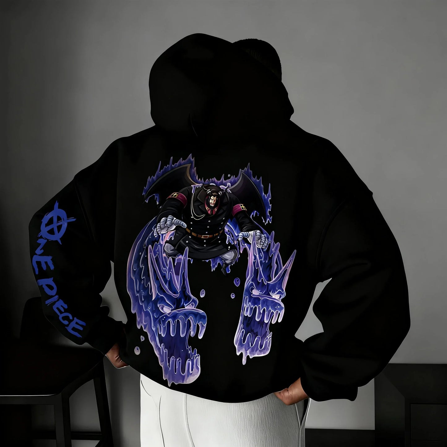 Anime Magellan Printed Hoodie Autumn/Winter New Men's and Women's Trendy Harajuku Large Loose Casual Parent Child Top