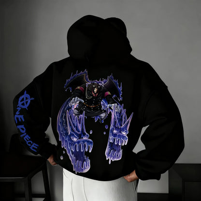 Anime Magellan Printed Hoodie Autumn/Winter New Men's and Women's Trendy Harajuku Large Loose Casual Parent Child Top