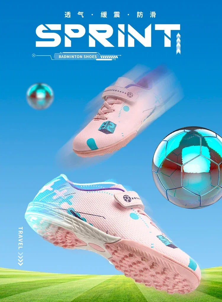 Soccer Shoes for Children Professional Original Kids Football Boots Society Kid Sneakers Indoor Football Trainers Youth Sports