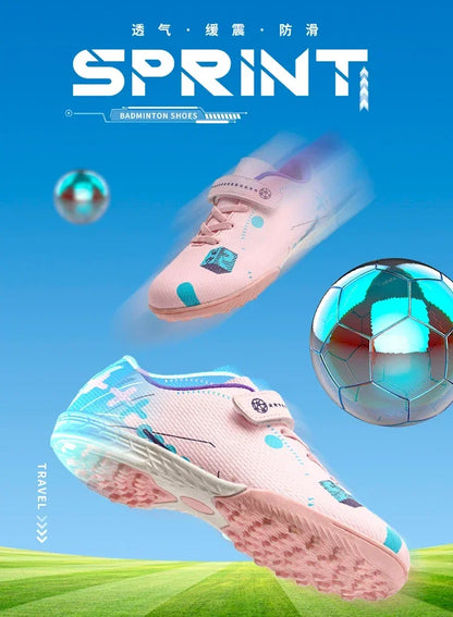 Soccer Shoes for Children Professional Original Kids Football Boots Society Kid Sneakers Indoor Football Trainers Youth Sports
