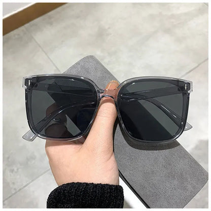 Vintage Square Sunglasses Women Oversized Sunglass Men Retro Black Sun Glasses Shades Goggle UV400  Oculos De Sol