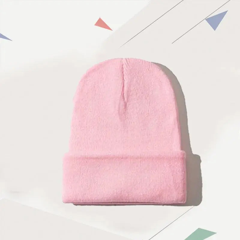 Custom Logo Autumn Winter Warm Beanie DIY Personalized Embroidered Design Knitted Hat Team Customize Stocking Skull Balaclava
