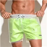 Beach Board Shorts Men's Swimming Shorts Men Swimwear Swim Trunk Fast Dry Surfing Boardshorts Sport Short Bath Suit