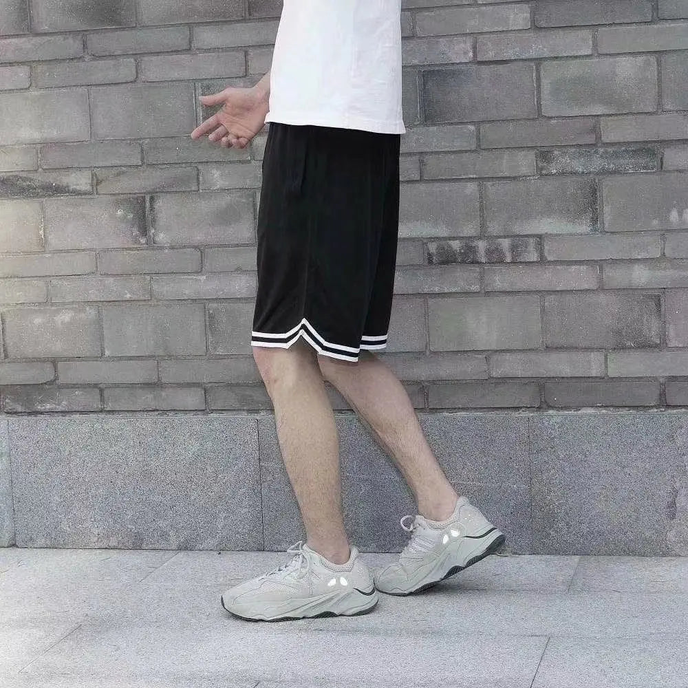 Men's Basketball Shorts Loose Five-Point Training Fitness Running Pants