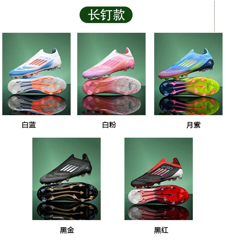 Men New Professional Football Boots Original Resistant Casual Grass Outdoor Non Slip High Quality Comfortable Male Soccer Shoes