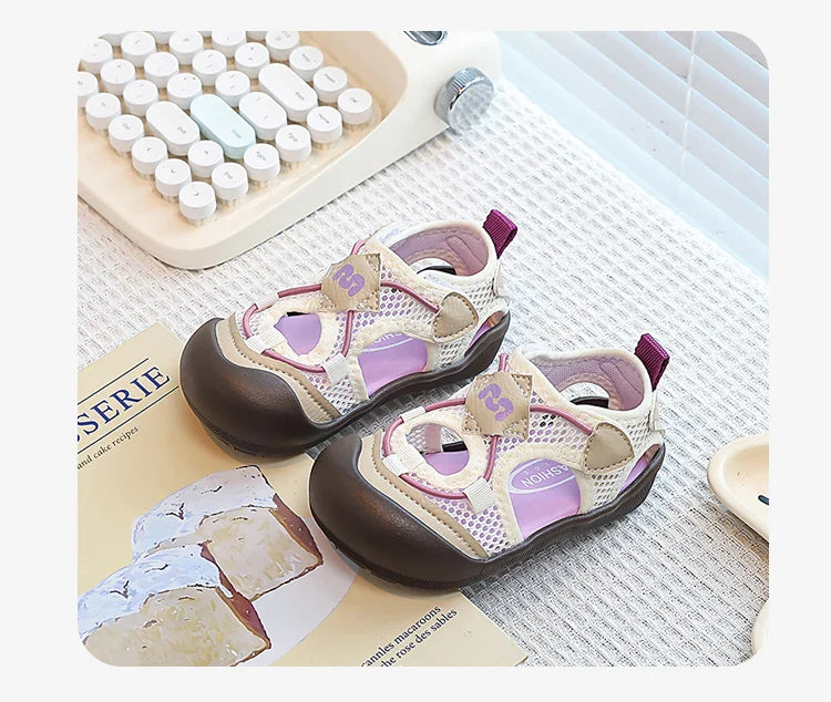 Boys Girls Recycled Adventure Sandals 2026 New Summer Kids Sporty Sandals Non-slip Versatile Chic Outdoor Barefoot Hiking Shoes