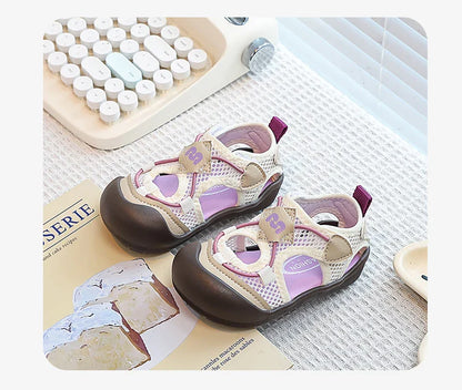 Boys Girls Recycled Adventure Sandals 2026 New Summer Kids Sporty Sandals Non-slip Versatile Chic Outdoor Barefoot Hiking Shoes