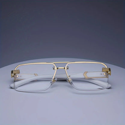 Fashion Rimless Sunglasses Men Women Populare Frameless Sun Glasses Male Female Classic Small Square Summer Traveling Shades
