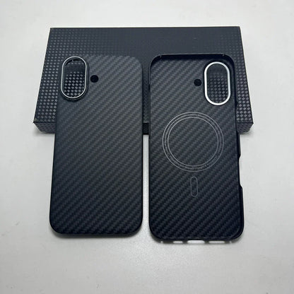 Really Carbon Fiber Case for Iphone 17 Pro Max Case for Magsafe Magnetic Ultra-Thin Lightweight for Iphone17 Pro aramid Cover