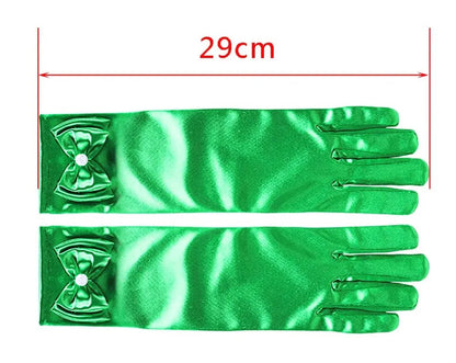 Girls Elsa Coronation Dress Up Long Sleeve Snow Queen Halloween Party Princess Costume Kids Christmas Elza Fancy Clothes Cloak