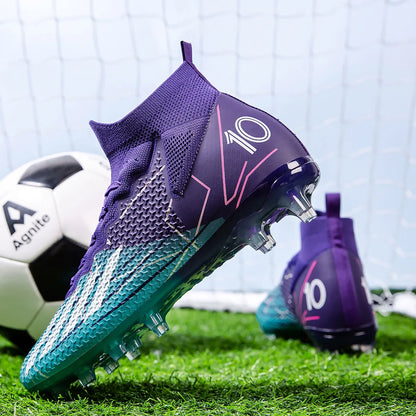 New summer anti-skid and wear-resistant long stud football shoes for men and women, for outdoor training