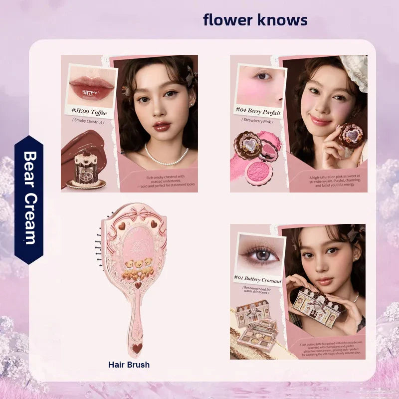 Makeup Sets Little Angel Bunny Garden Lip Glaze Blush Shell Jewelry Birthday Gift Kit De