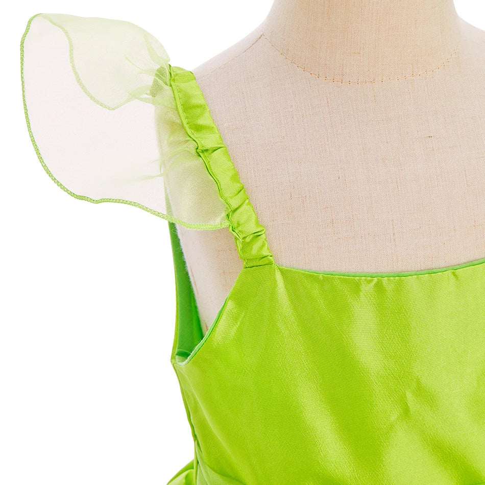 Vestido de Criança Branca de Neve Cinderela Aurora Anna Elsa Fantasia Menina Cosplay Vestido Infantil Encanto Mirabel Pequena Sereia Roupas de Halloween
